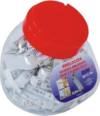 Breloczek miarka składna opak 40 sztuk