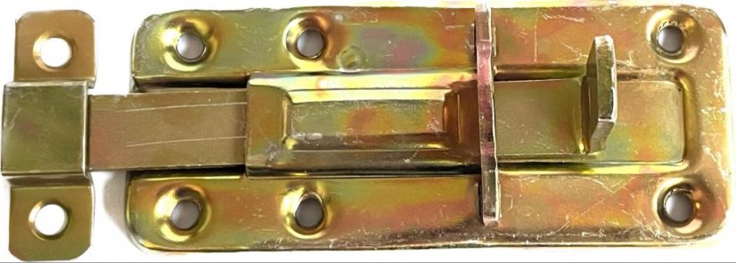 WZTW 100 Zástrč lisovaná zamykací jednod. 100x40mm