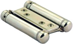 Závěs dveří pružinový (lítačkový) 125mm patina