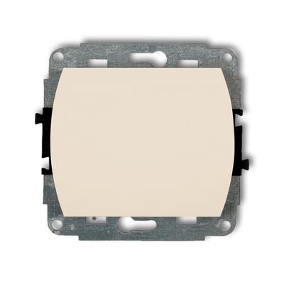 KARLIK Jednoduchý vypínač béžový