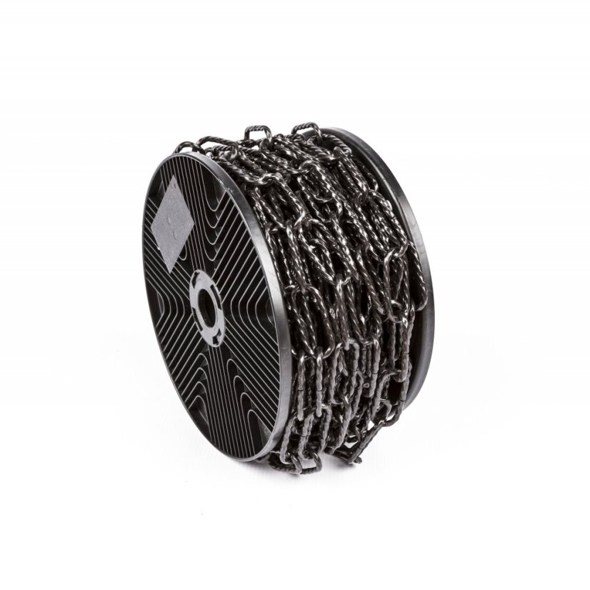 Řetěz ozdobný kroucený 3,5mm černý