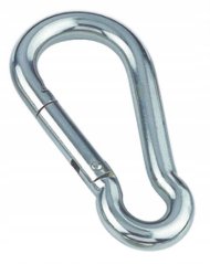 Požární Karabina lanová DIN5299C 4x40mm hasičská