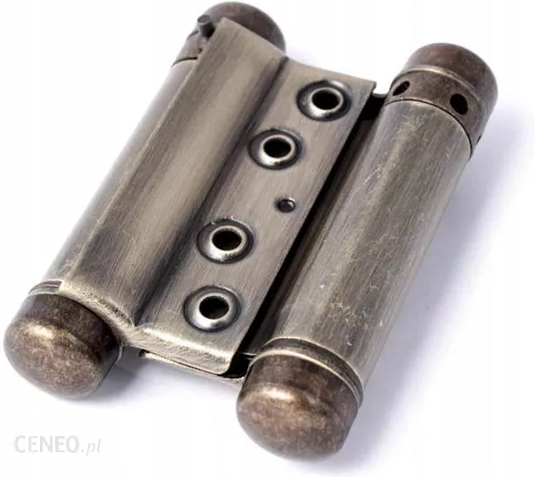 Závěs dveří pružinový (lítačkový) 125mm patina