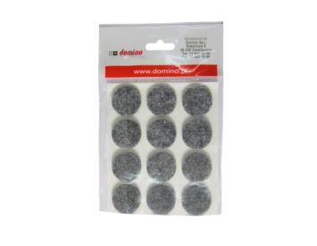 Filcová podložka d28 šedá - 12 ks