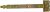 ZBO 350 Zawias bramkowy ozdobny 350x45x85x30mm