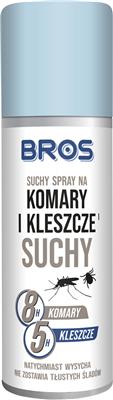 Suchy sprej proti komárům a klíšťatům 90 ml