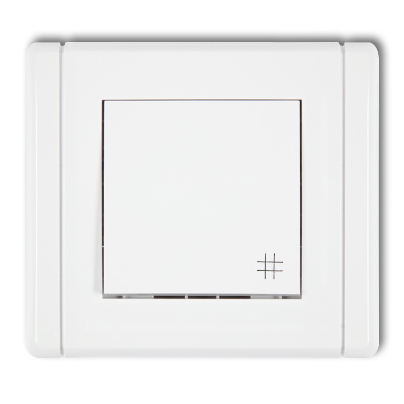 KARLIK křížový vypínač béžový