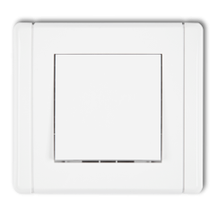 KARLIK jednoduchý vypínač bílý