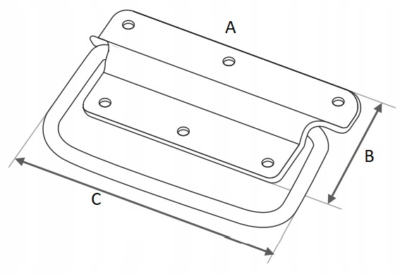 US 110a Držák bednový 110x50mm