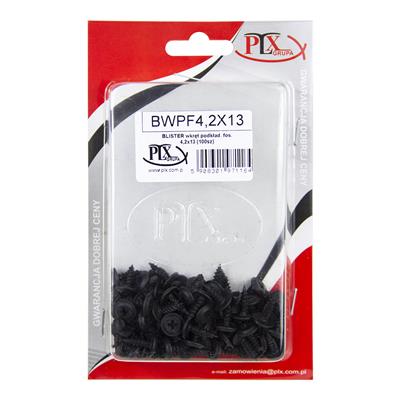 BLISTER .wkręt podkładk.fosfat.4,2x13(100sz)