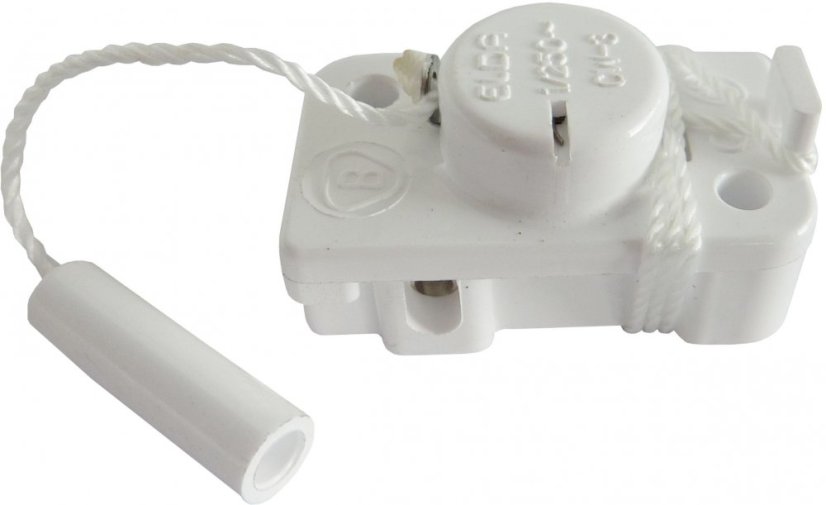 Průchozí vypínač šňůrový 1A