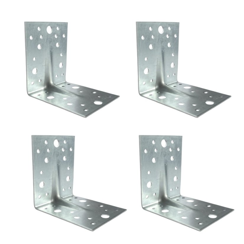 KP 2 Budowlany kątownik ciesielski z przetłoczeniem 105x105x90x2,5mm