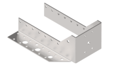 Wb80-180 Wieszak belki 80x180x2.0mm