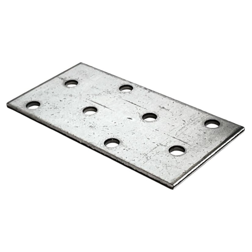PP1 Destička perforovaná 40x80x2mm tesařská spojka děrovaná pozinkovaná CE