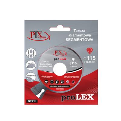 Diamantový kotouč PLX 22,2x115