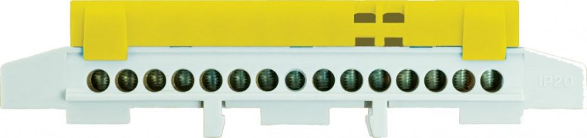 Ochranná svorkovnice IP20 žlutá