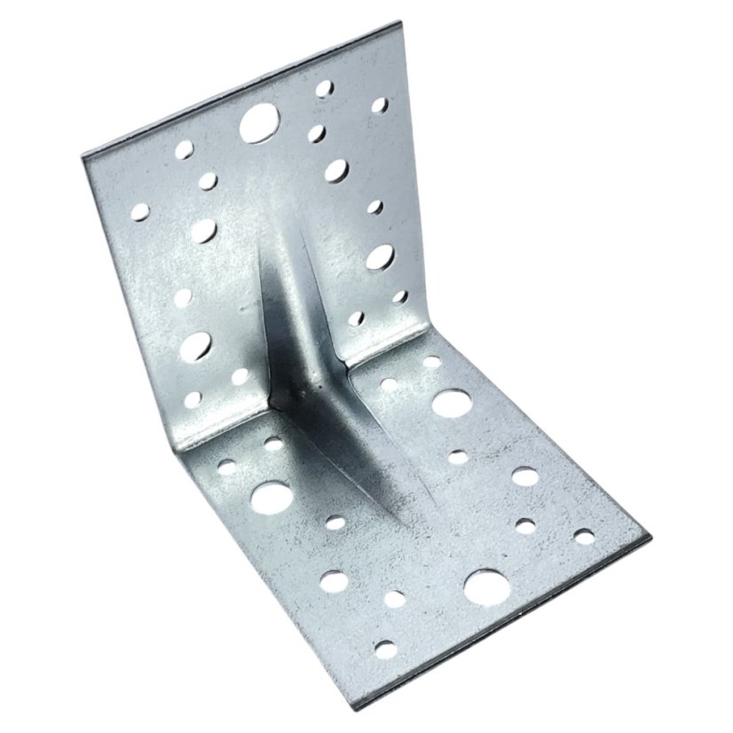KP 2 Budowlany kątownik ciesielski z przetłoczeniem 105x105x90x2,5mm