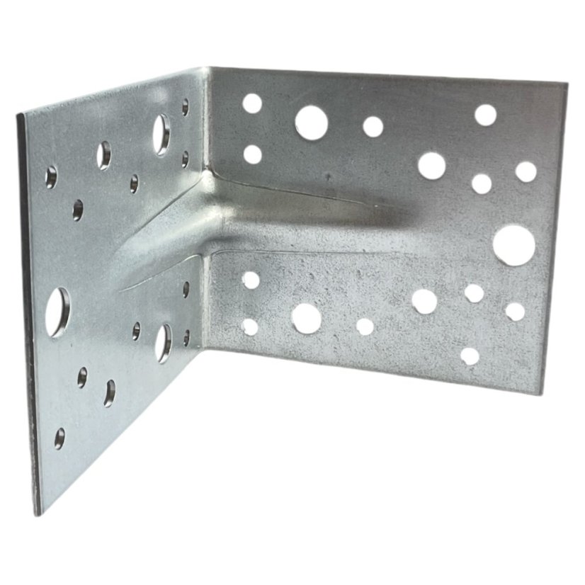 KP 2 Budowlany kątownik ciesielski z przetłoczeniem 105x105x90x2,5mm