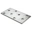 PP1 Destička perforovaná 40x80x2mm tesařská spojka děrovaná pozinkovaná CE