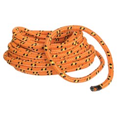 PPF 20 Polypropylenové lano pletené s jádrem - průměr 20mm, 20 metrů oranžové