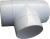 Trójnik okrągły fi125mm plastik