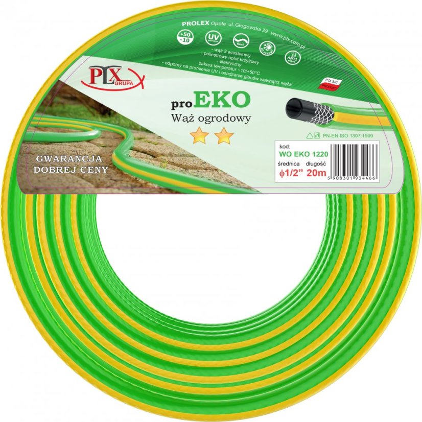 Zahradní hadice třívrstvá proEKO d1" 50m