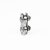 Zacisk linowy siodełkowy podwójny 2mm