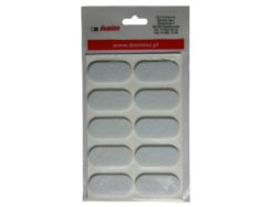 Filcová podložka 20x44 bílá - 10 ks