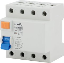 Vypínač 3 fázový 30mA/40A