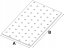 PP24 / PP31 Destička perforovaná 200x300x2mm tesařská spojka děrovaná pozinkovaná CE