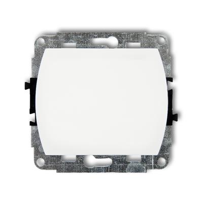 KARLIK Jednoduchý vypínač bílý