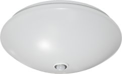 Stropní svítidlo LED TOKAR s čidlem IP20 12W 900lm d260mm