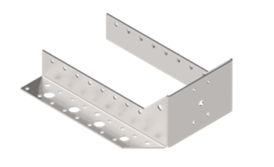 Trámová botka otevřená WB32 / WB100 100x200x2mm