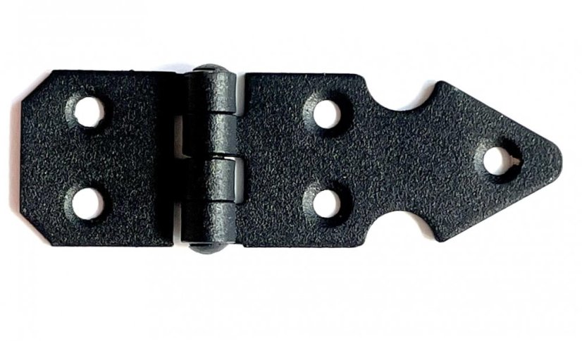 Zc 75 Závěs stavební ozdobný 75x25 černý