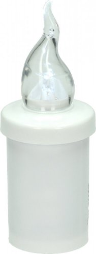 Hřbitovní svíčka LED 2xAA bílá