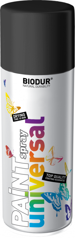 Email ve spreji - hluboká černá 400ml/ RAL 9005