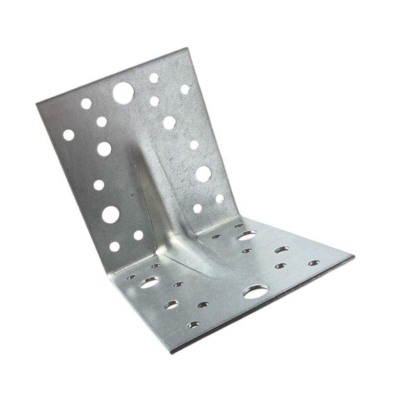KP 2 Budowlany kątownik ciesielski z przetłoczeniem 105x105x90x2,5mm