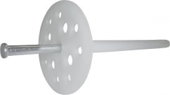 Talířová hmoždinka s kovovým trnem 10x140 - 100ks