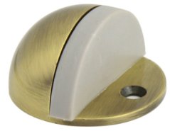 Zarážka dveří kulatá bronz