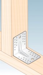 KP 11 / KPL01 Úhelník s prolisem 90x90x65x2mm