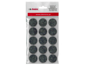 Filcová podložka d25 šedá - 15 ks