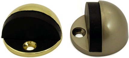 Zarážka kulatá dveří 45x25 zlatá