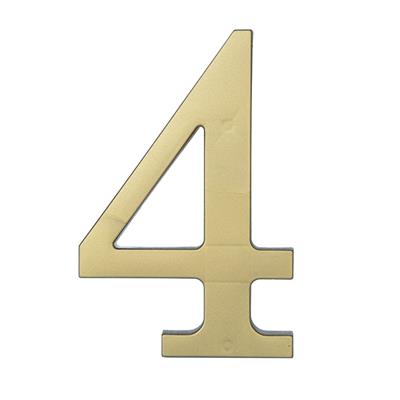 Domovní číslo - 4