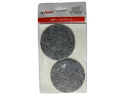 Filcová podložka d70 šedá - 2 ks