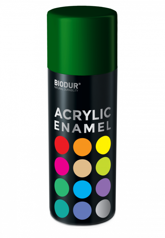 Akrylový email ve spreji - mechově zelená 400ml/RAL 6005