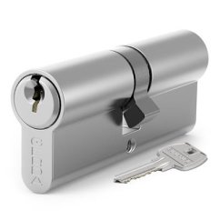 Cylindrová vložka saténový nikl 30/30mm