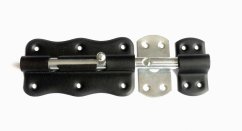 WO 120c Zástrč s kulatým jezdcem 120x60mm černý