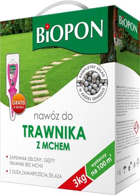 Hnojivo na trávníky s mechem 3 kg