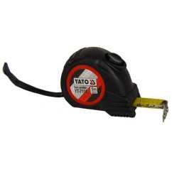 Svinovací metr v gumě YATO 5m x 25mm