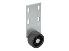Rolka na płaskowniku 100mm / 40 mm plastik